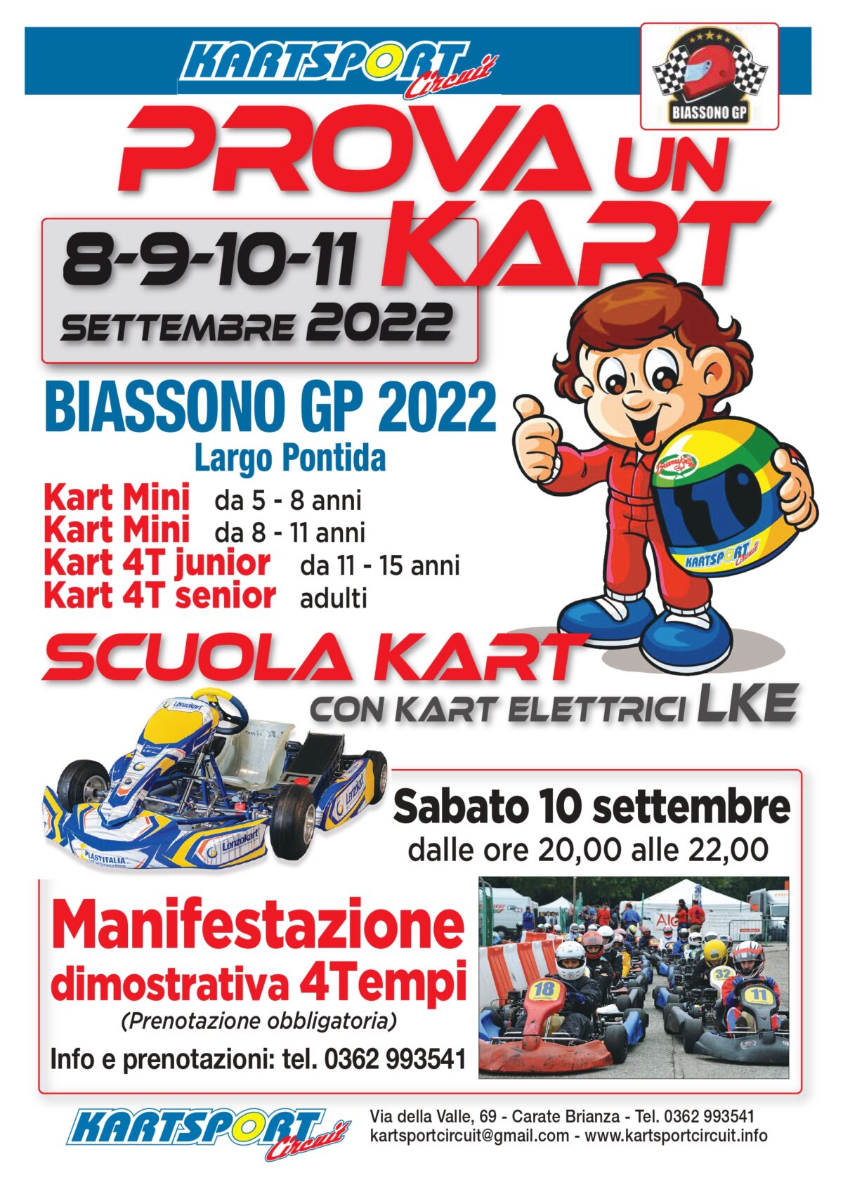 8-9-10-11 Settembre 2022 Biassono GP